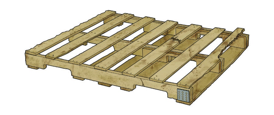 B Grade Pallets